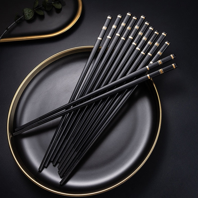5 Pairs Chinese Japanese Chopsticks